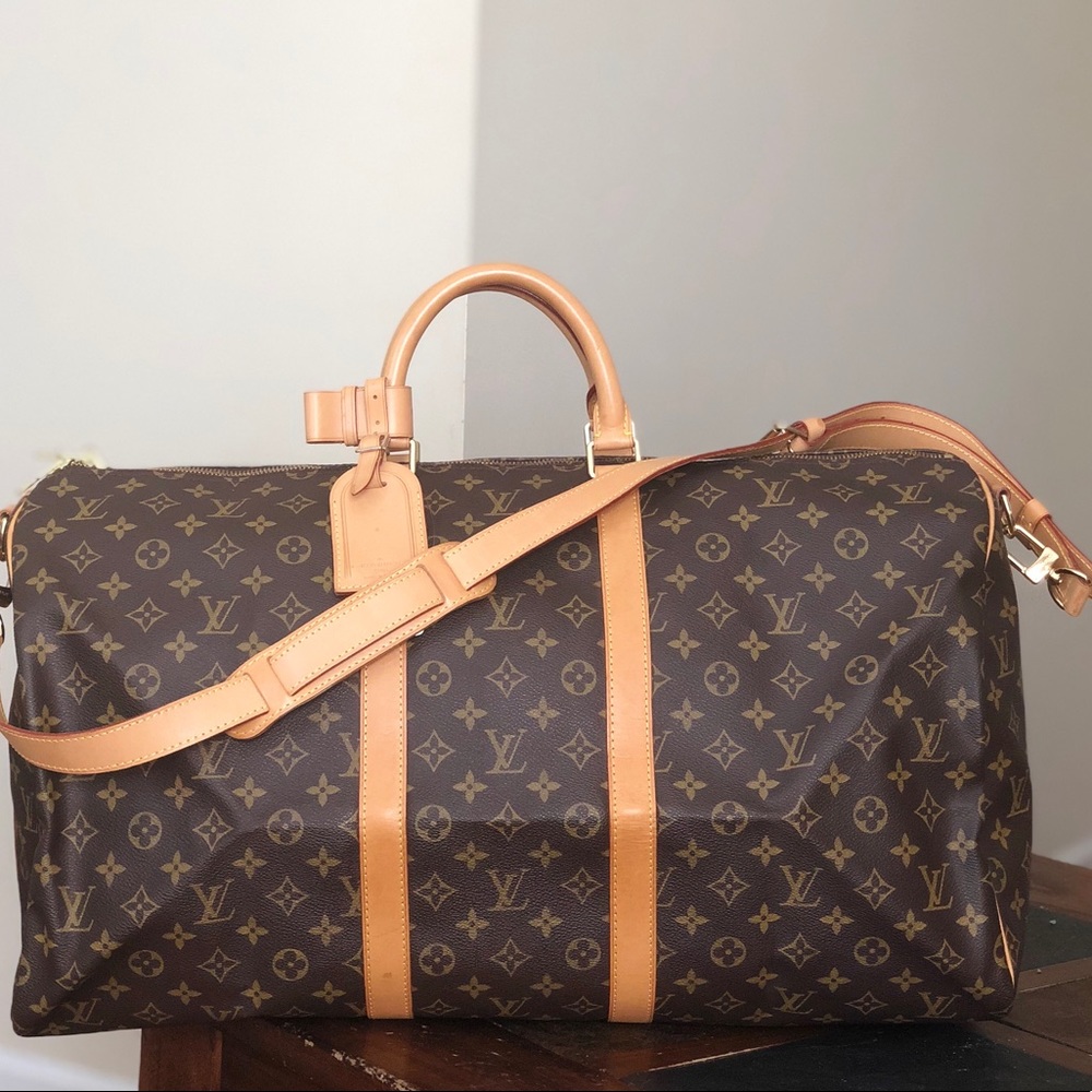 Authentic Louis Vuitton Keepall 55 Bandouliere